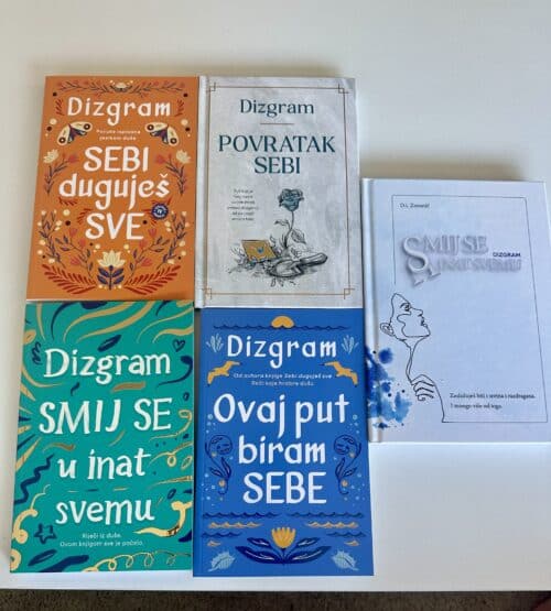 Komplet Dizgram knjiga, 5 knjiga u jednom paketu
